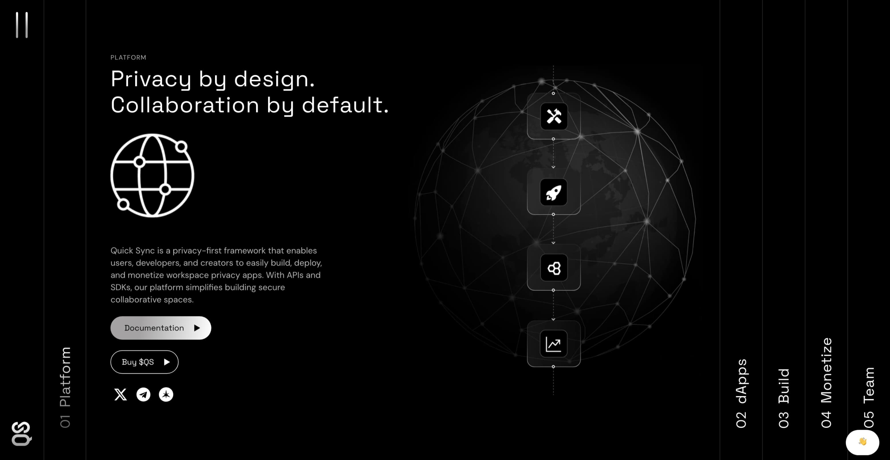 Quick Sync client website